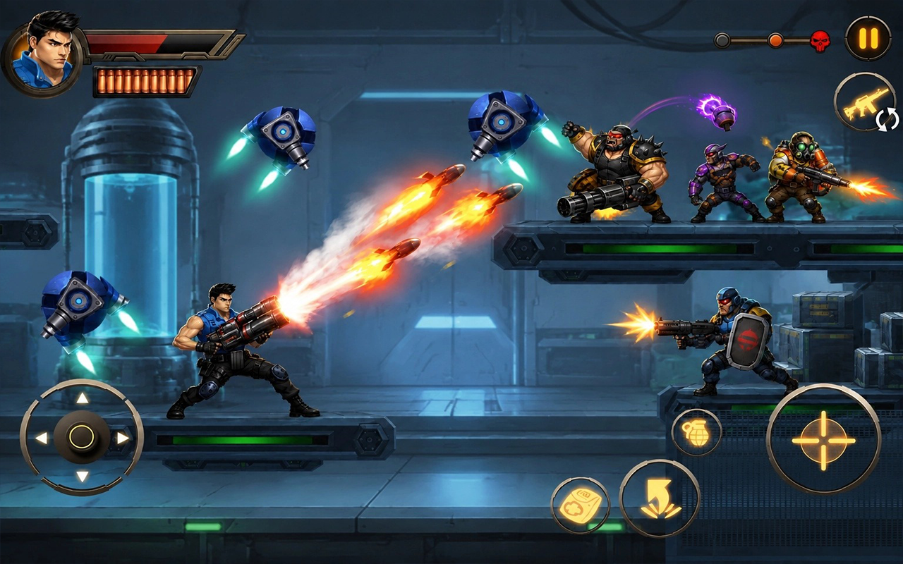 Steel Trooper Shooter screenshot 2