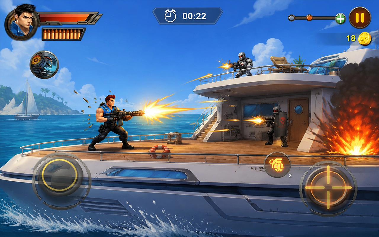 Steel Trooper Shooter screenshot 5
